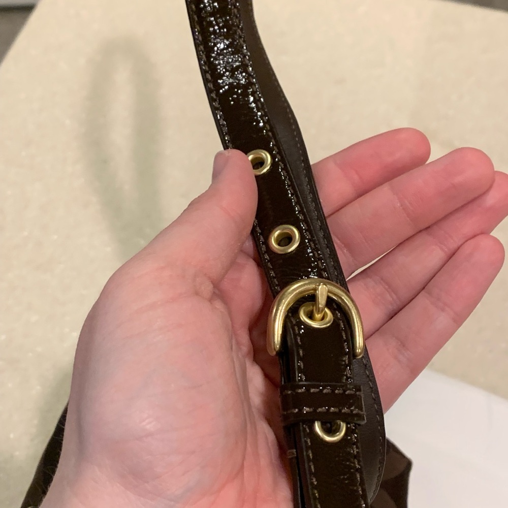 Coach Brown Signature Shoulder Bag - Picture 6 of 16